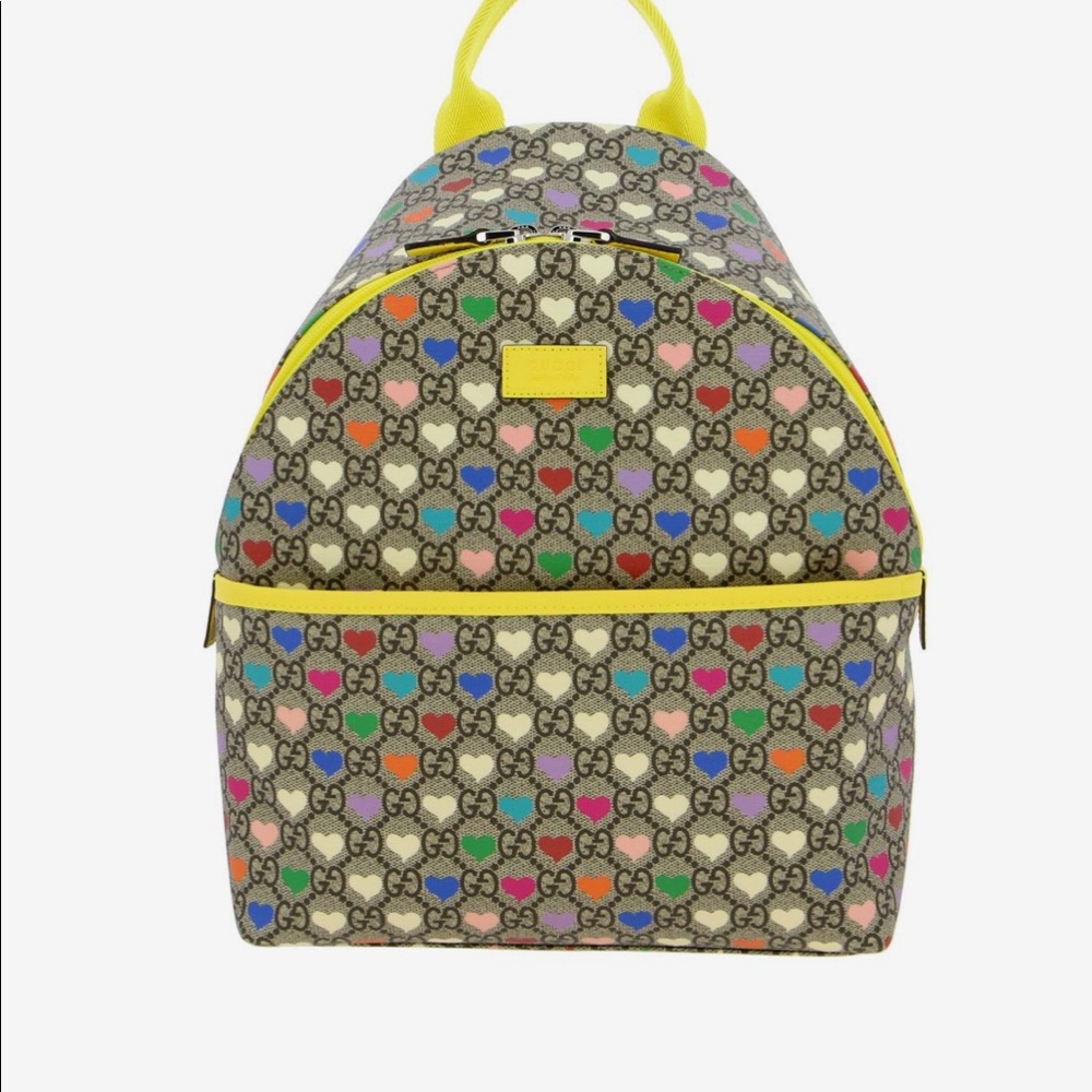 Rare gucci hearts backpack
